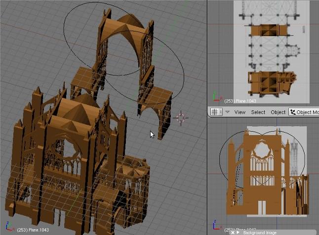 Notre Dame de la Ronde 3D