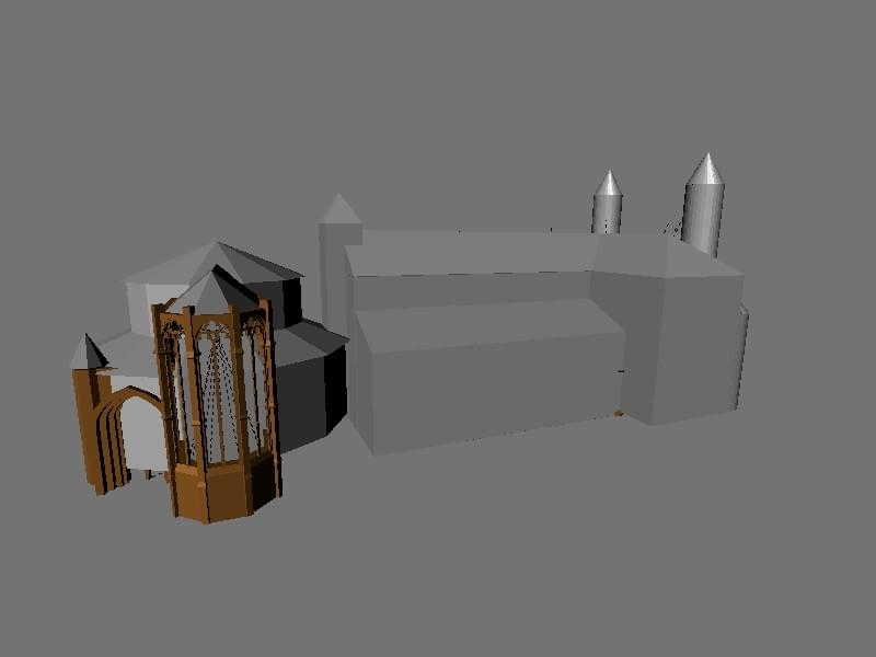Hypothèse Notre Dame de La Ronde en 3D