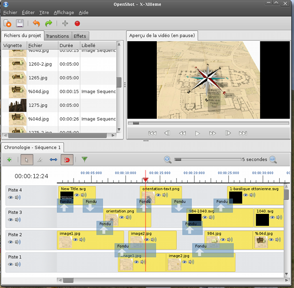 OpenShot video editor