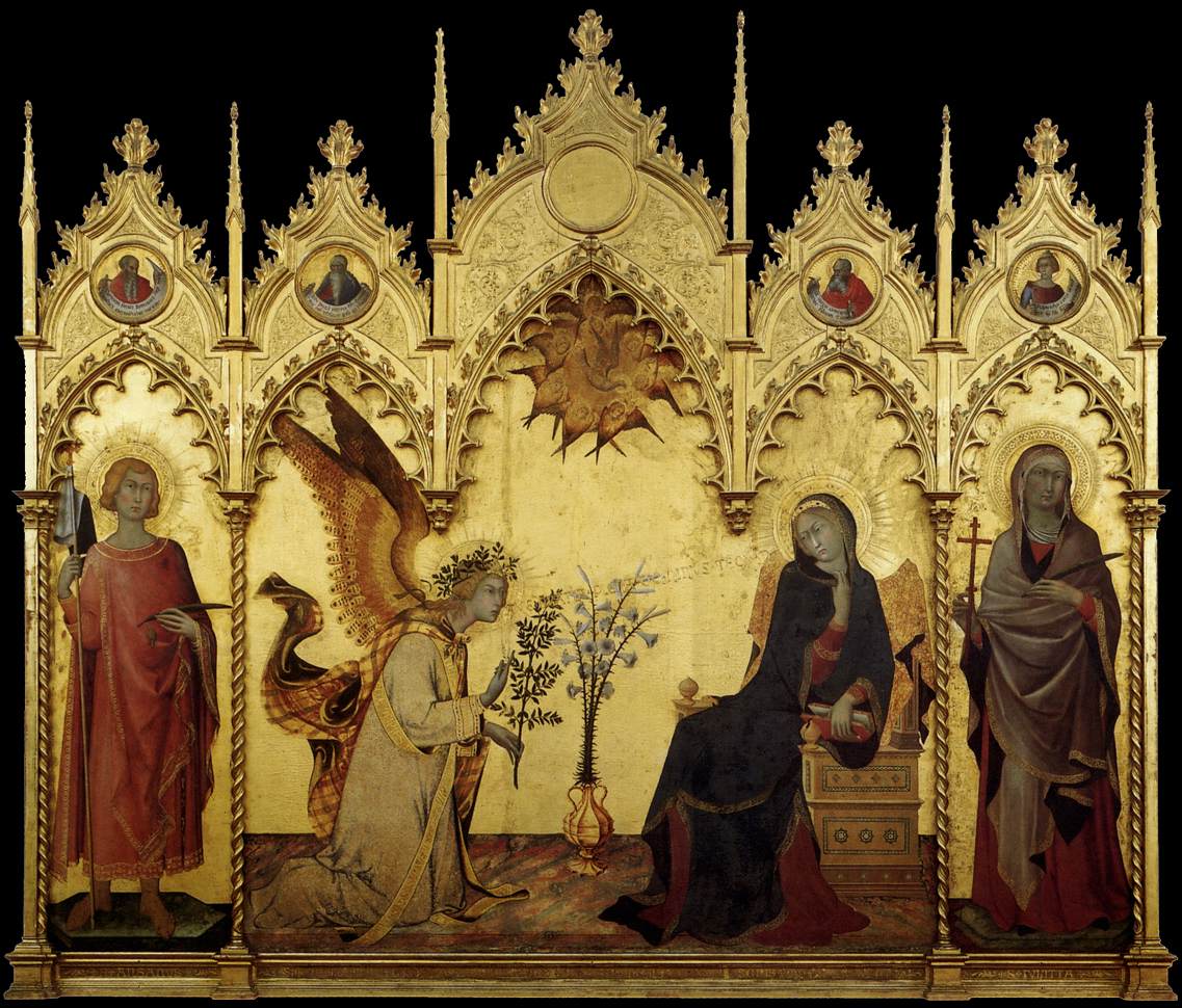 Simone Martini - Annonciation - 1333