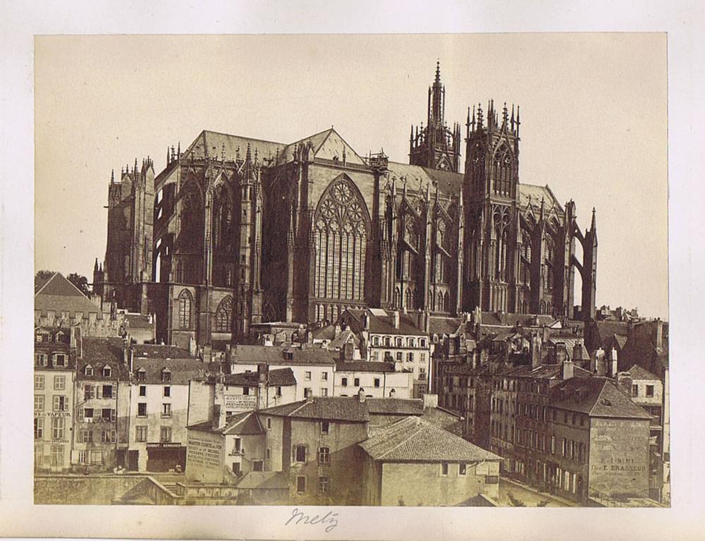 Cathédrale de Metz vers 1860