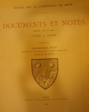 Documents et notes (1790-1930)